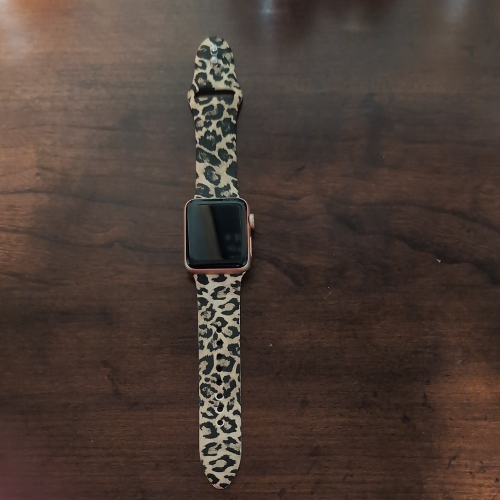 Leopard Print Smartwatch Band